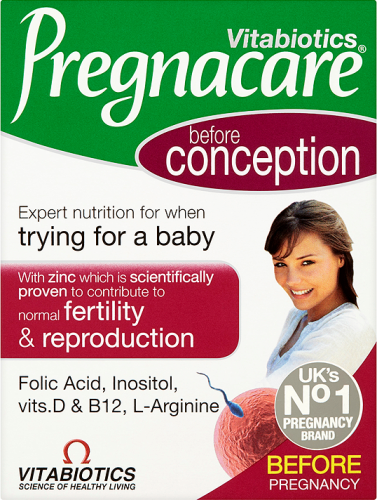 Vitablotics Pregnacare -Before pregnancy